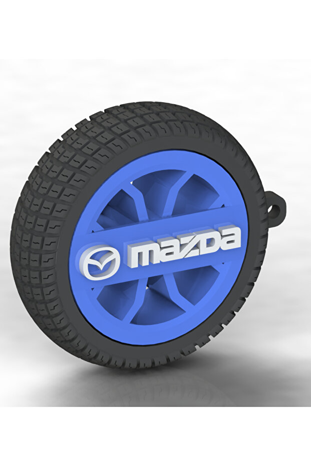 Mazda Compatible Car Keychain - 4