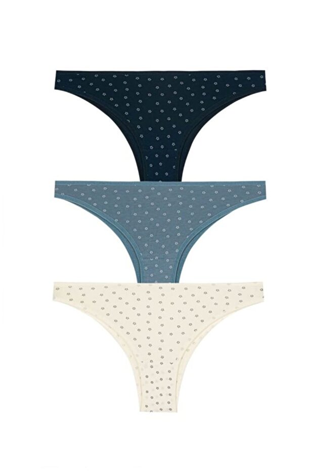Kit Underwear 11829 6-Pack Women's Brzailian Panties