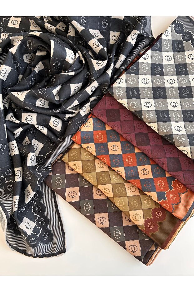 Eșarfă moale Winter Bloom - 4