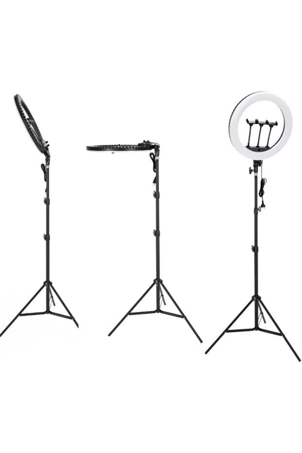 18-inch LED Beauty Ring Light for Photography, Live Streaming, Video Recording