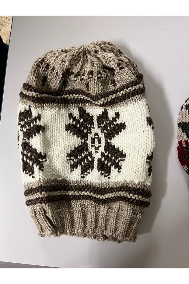 Kışlık örme bere battal ebat - 2