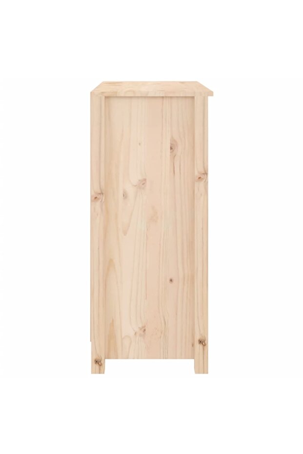 Sideboard 70x35x80 cm Solid Wood Pine - 4