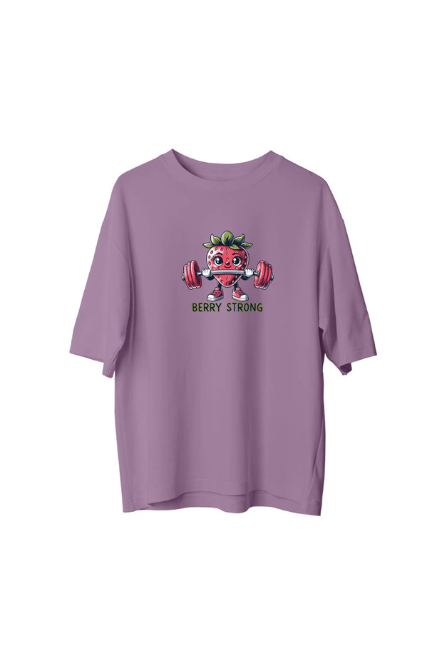 Berry Strong - Oversized T-Shirt