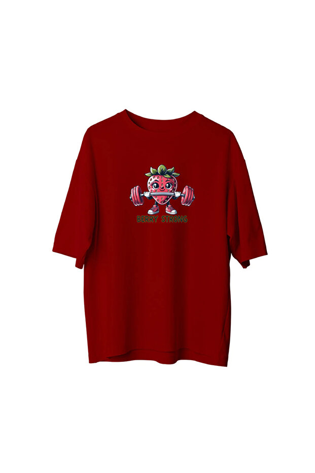 Berry Strong - Oversized T-Shirt