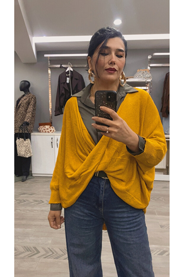 çapraz salaş bohem bluz - 2