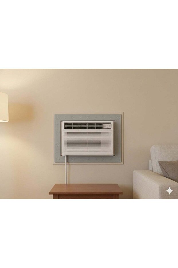 Decorative Plastic Air Conditioner Frame Gray - 1