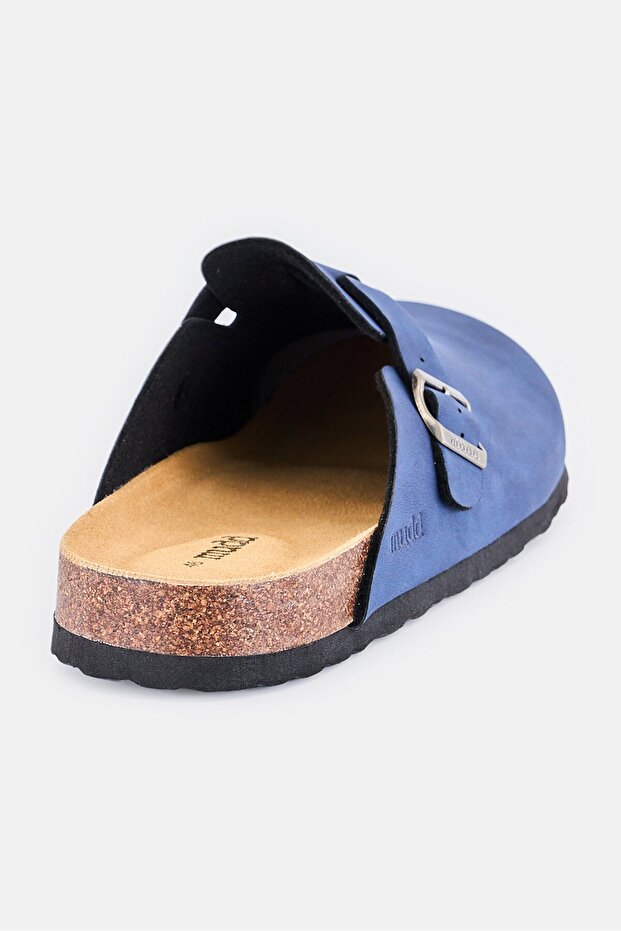 صندل رجالي بإبزيم قابل للتعديل، لون أزرق داكن - 3