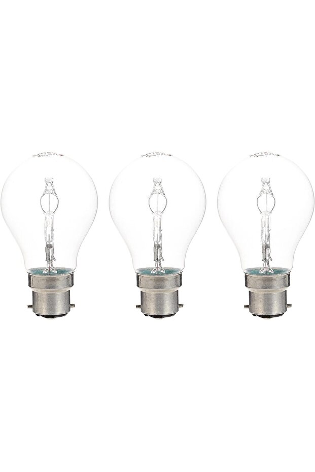 Halogen Classic A, Energy Saver, Lamps, Bulb Shape Dimmable (30W) Pin - Base B22D, 405 Lm -War