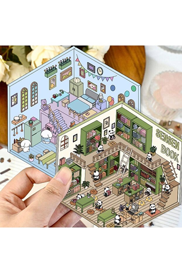 3D Home Stickers Set - 3