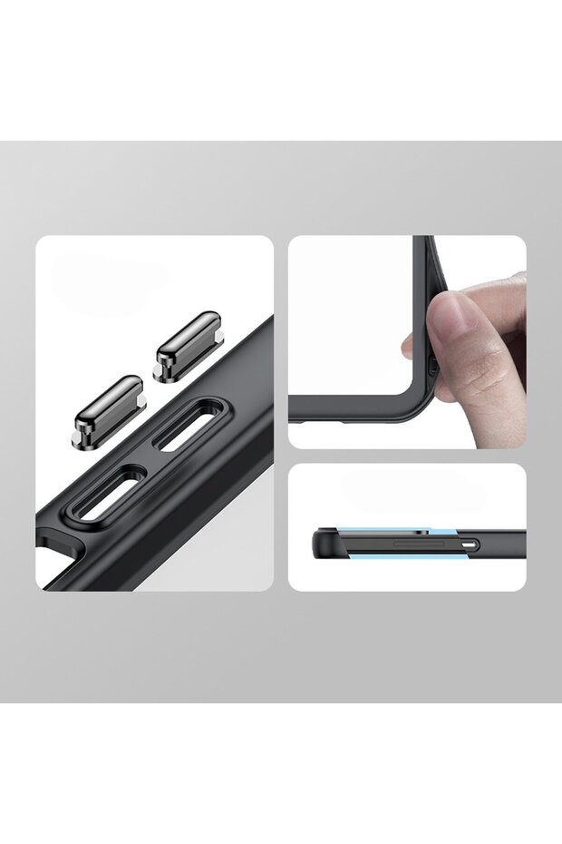 Outer Space Black Case for iPhone 15 Plus - 3