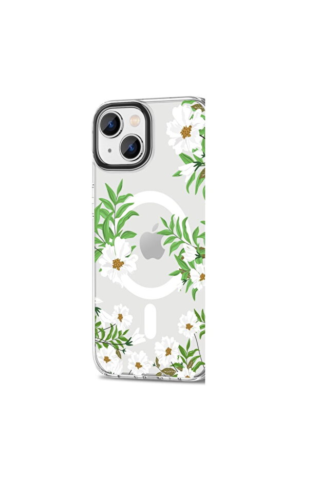 MagSafe Case for iPhone 13 Mini Daisy - 1