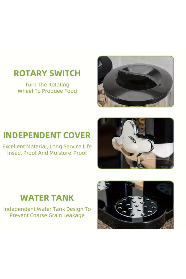 Double cereal dispenser - 4