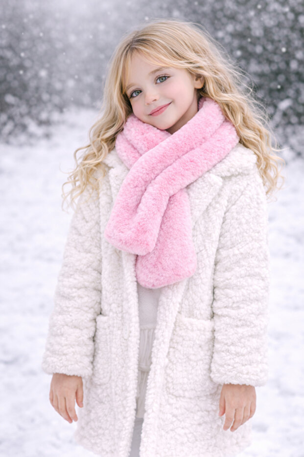 Eșarfă de pluș pentru copii - 2