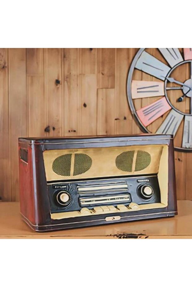 ديكور راديو كلاسك حديد انتك Classic Radio Decor Iron Antique