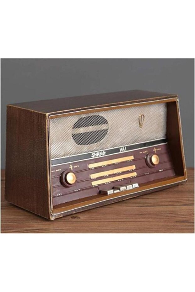 ديكور راديو كلاسك حديد انتك Classic Radio Decor Iron Antique