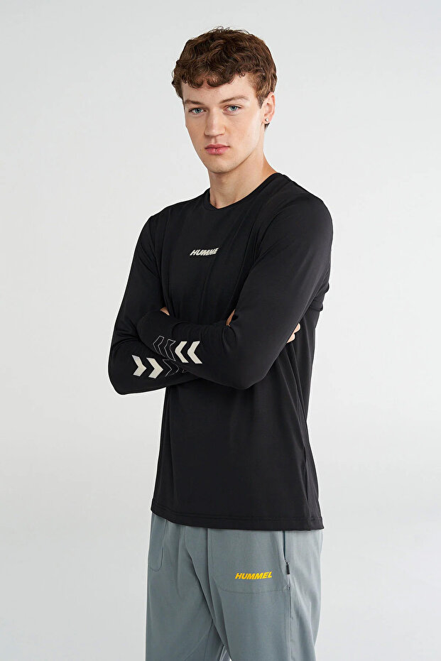 Reg Black Men's Long Sleeve T-Shirt