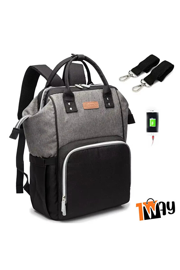 Backpack with USB charging port