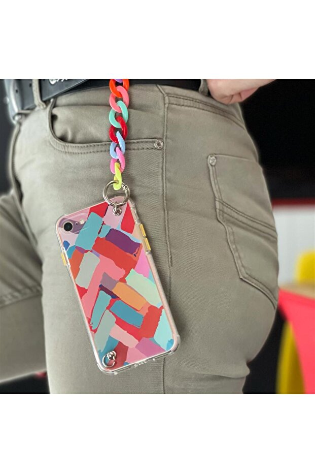 Multicolor Chain Case for iPhone 7 Plus/8 Plus - 5