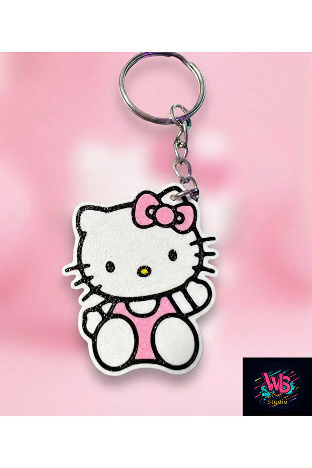 Sevimli Hello Kitty Anahtarlık - 2
