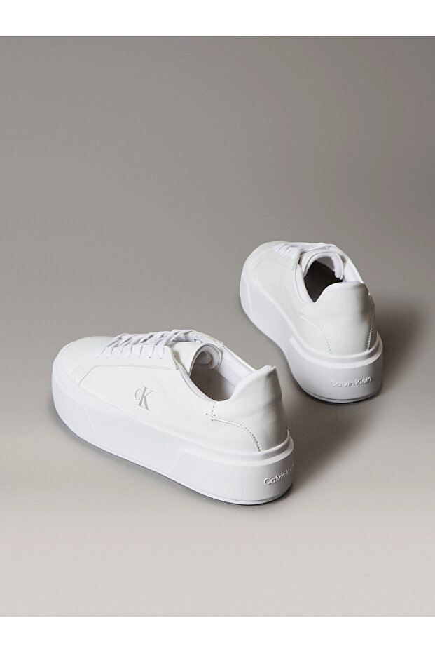 FLATFORM LACE UP LTH - 3