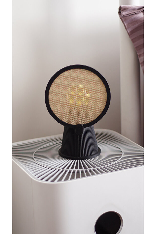 Lio Black - Minimal Dekoratif Masa ve Gece Lambası - Modern Tasarım Aydınlatma - 1