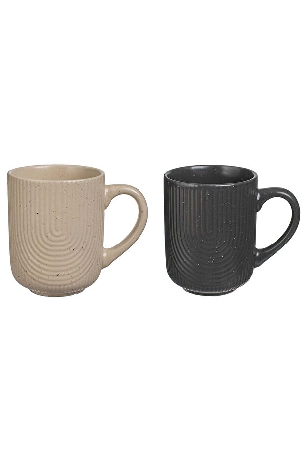 Mini Ceramic Mug with Pattern 240ml - 2
