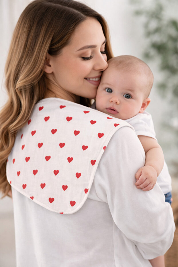 Handmade Organic Cotton Baby Shoulder Diaper – Absorbent, Long and Ergonomic Design