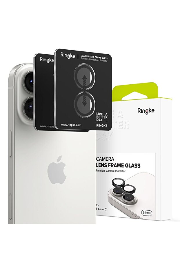 Camera Frame Protector for iPhone 17 - Black - 2