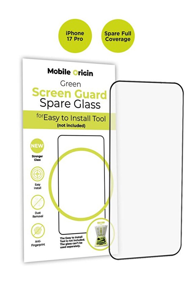 iPhone 17 Pro Full Coverage Screen Protector Glass - 1
