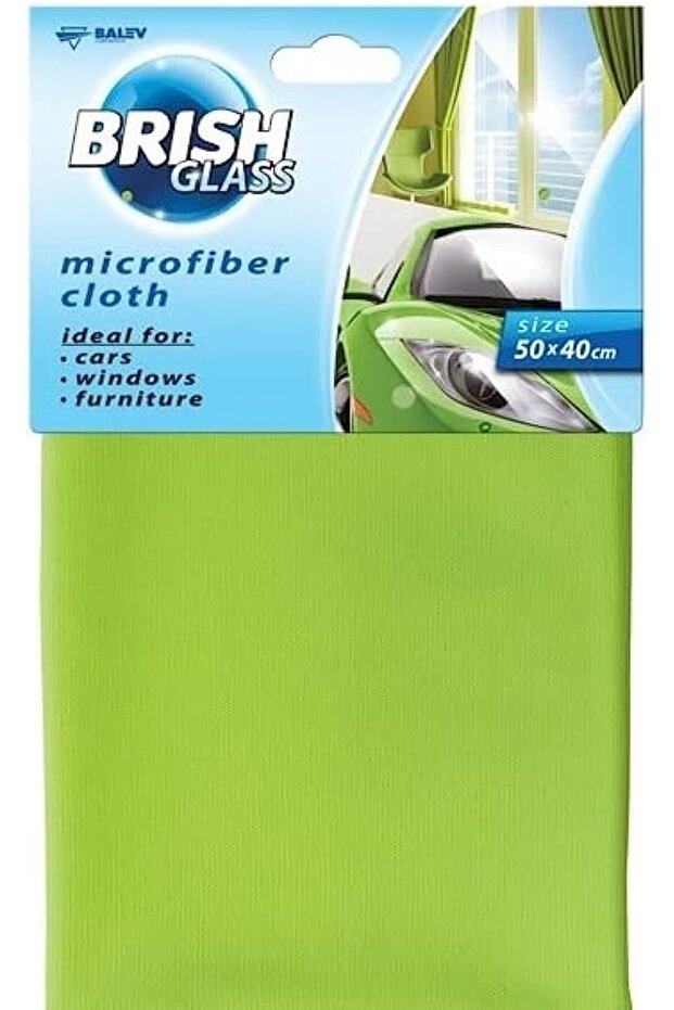 Brish Glass Microfiber Cloth (Multicolour)