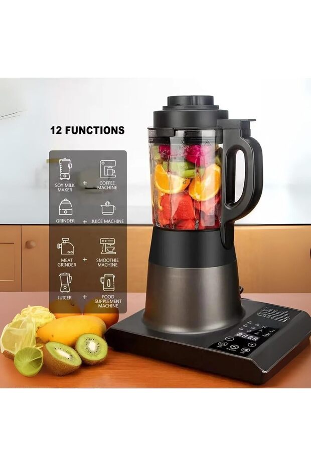 خلاط كهربائي ذكي رقمي مزود بخاصية التسخين وتحكم تلقائي باللمس - 2