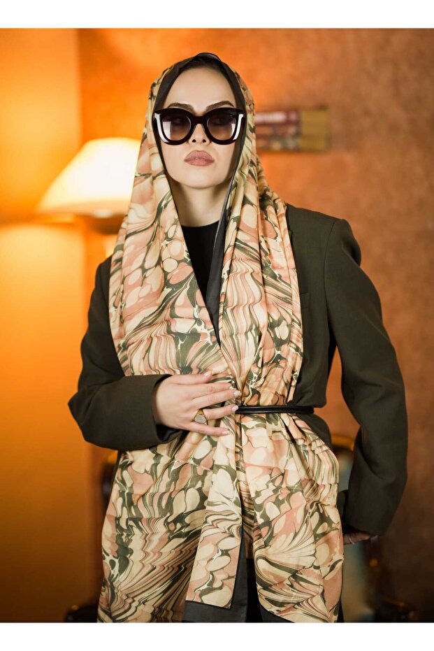 Ebru İpek Şal - 2