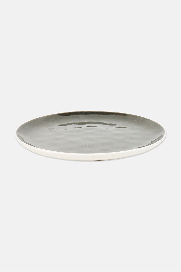 Ceramic Serving Platter, Smoke Grey - 3