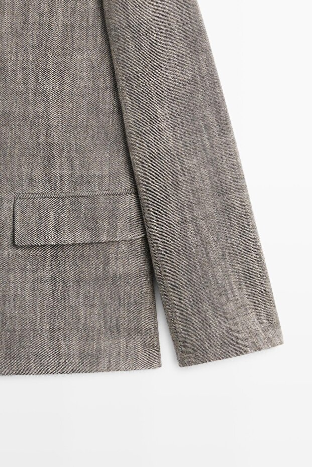 Yünlü jarse blazer - 7