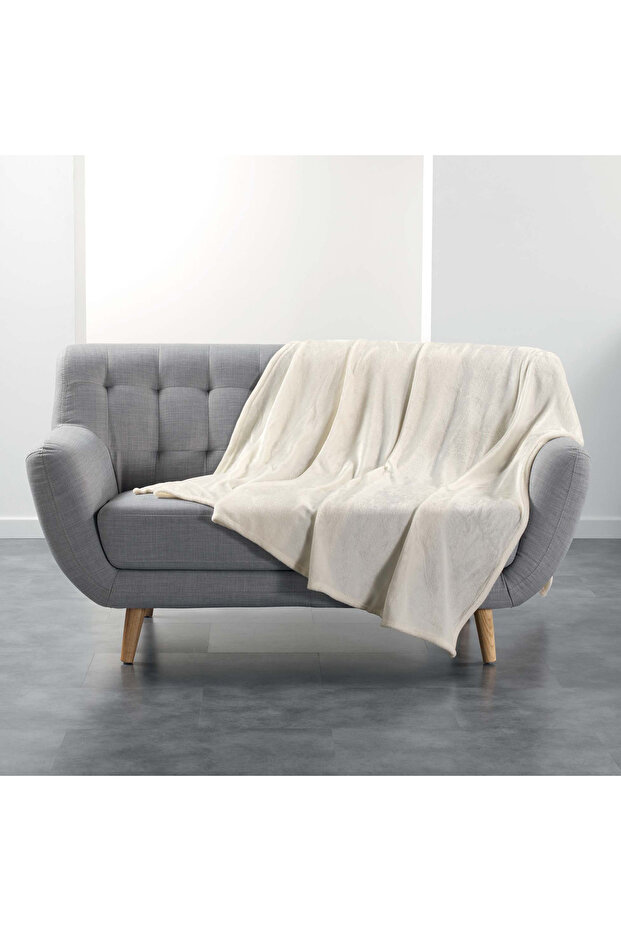 بطانية صلبة - 180 × 220 سم - 1