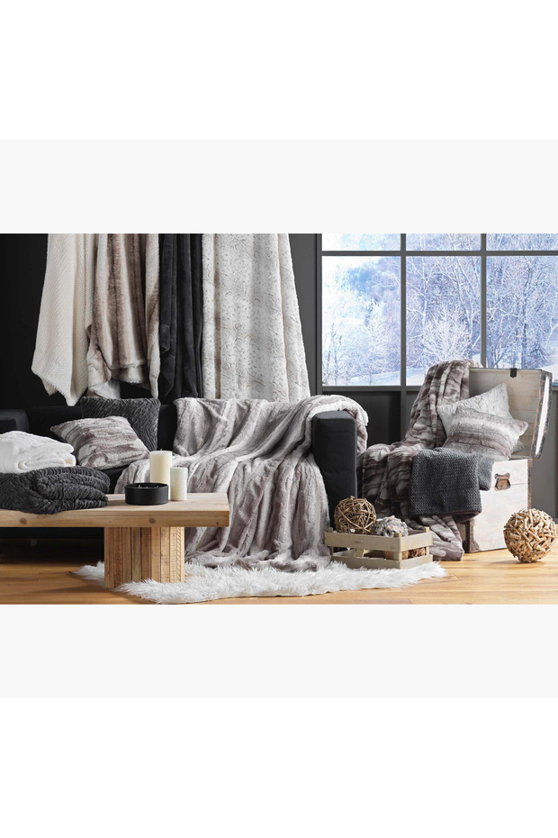 بطانية صلبة - 125 × 150 سم - 4