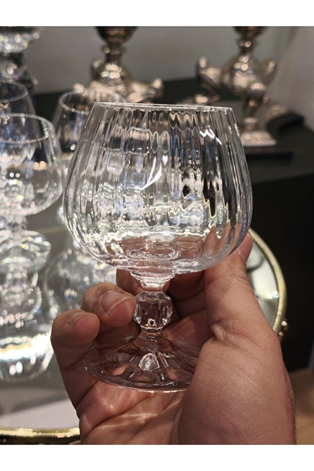 Bohemia Crystal Optical Series 6-Piece 250 Cc Coffee or Water Glass