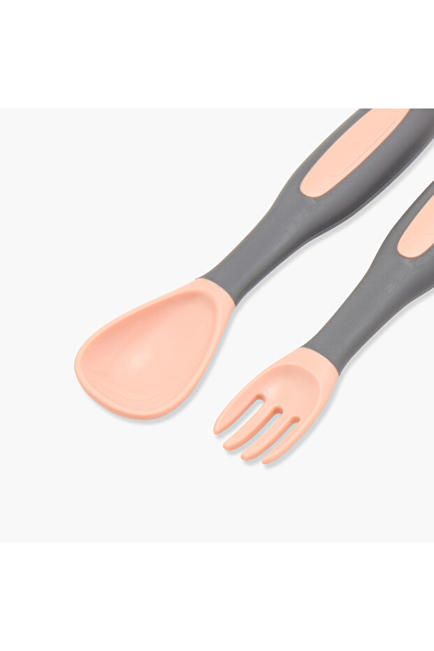 طقم ملعقة وشوكة قابلة للثني - 4