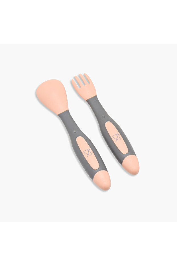 طقم ملعقة وشوكة قابلة للثني - 5