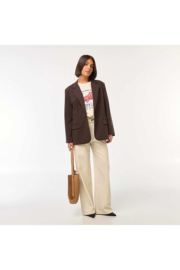 جاكيت بني مصمم خصيصاً - 2