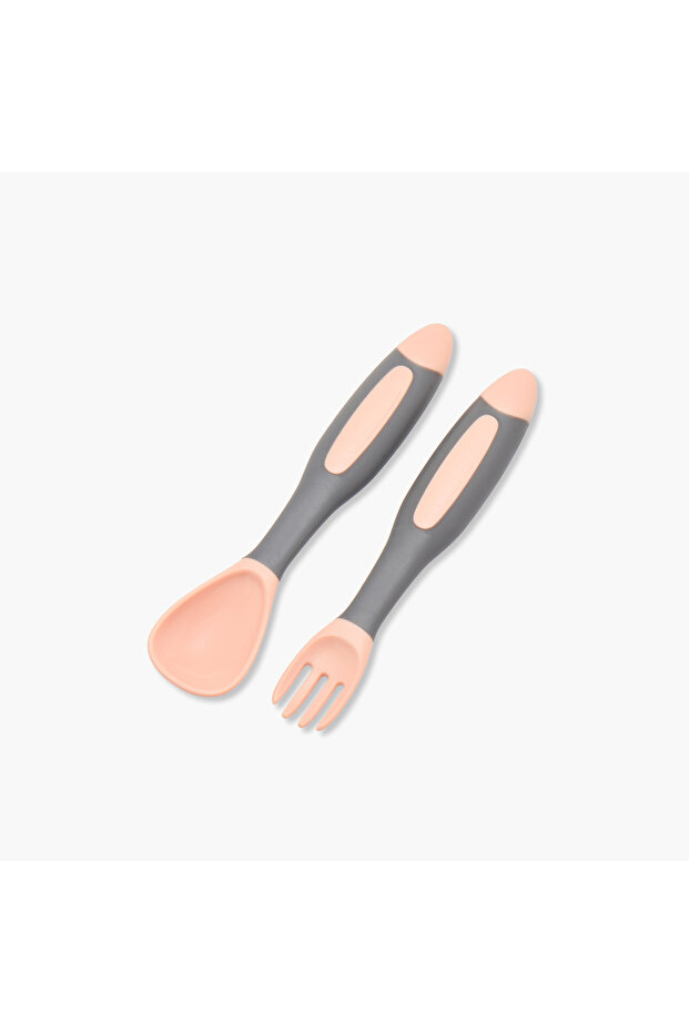 طقم ملعقة وشوكة قابلة للثني - 3