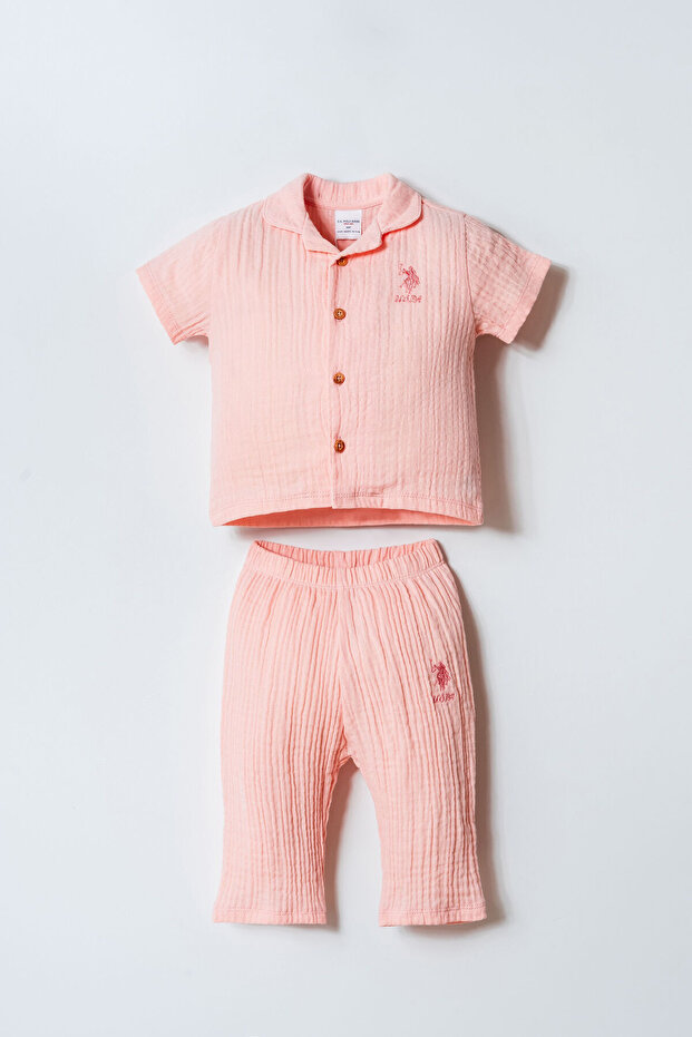 Baby Girl Orange Set
