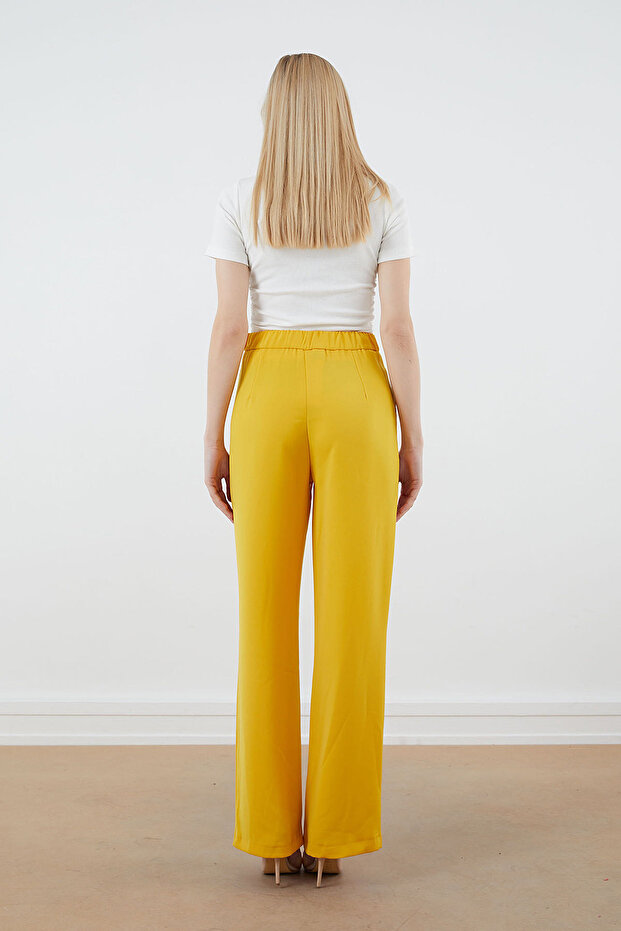 Geniş Paça Pantolon - 5