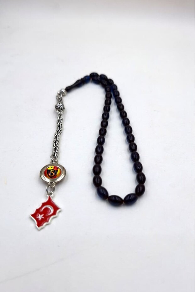 Cim Bom Ankle-Length Barley Cut Amber Rosary