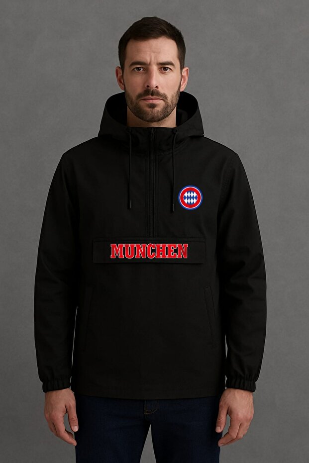 Munich Half Zip Raincoat - 2