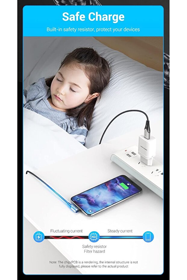 كابل USB بطول مترين - 4