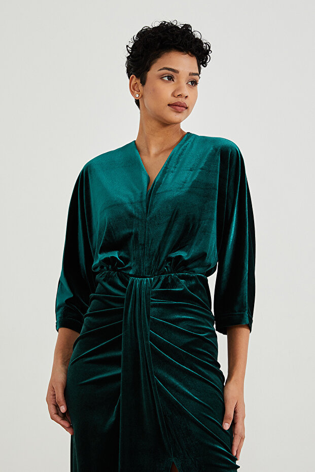 Φόρεμα - Σκίσιμο Λεπτομερές - 6