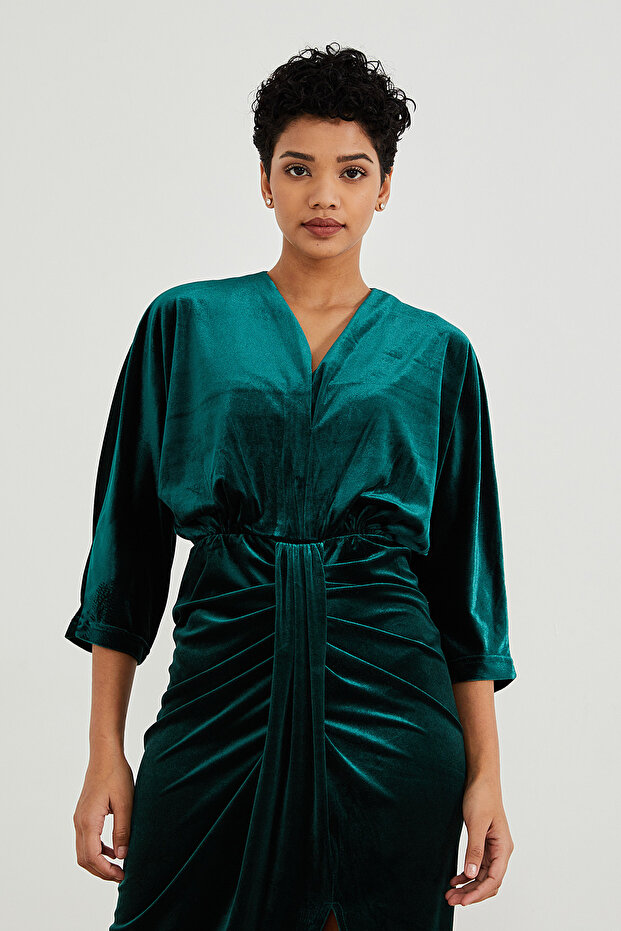 Φόρεμα - Σκίσιμο Λεπτομερές - 5