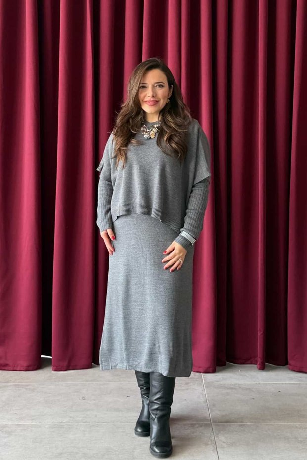 Knitwear Blouse Detailed Knitwear Dress