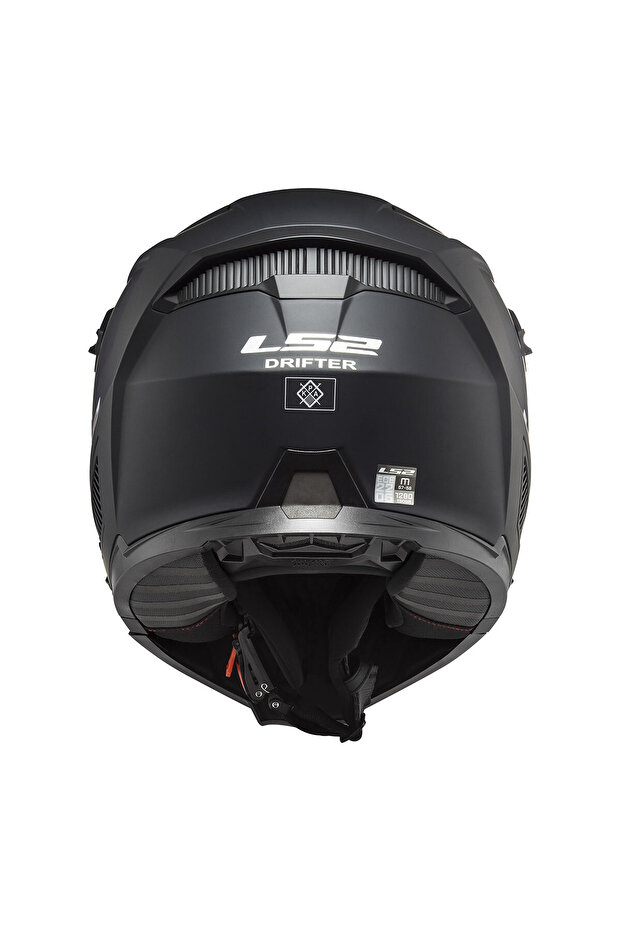 DRIFTER MAT SİYAH KASK - 3